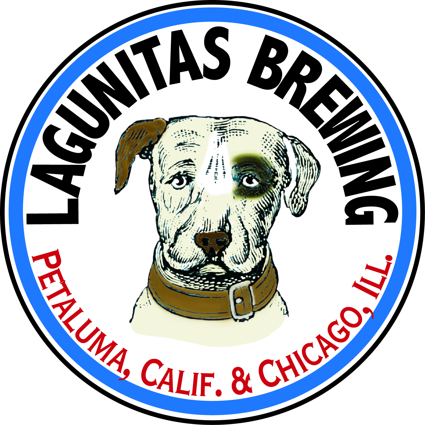 Lagunitas Logo- Circle Dog